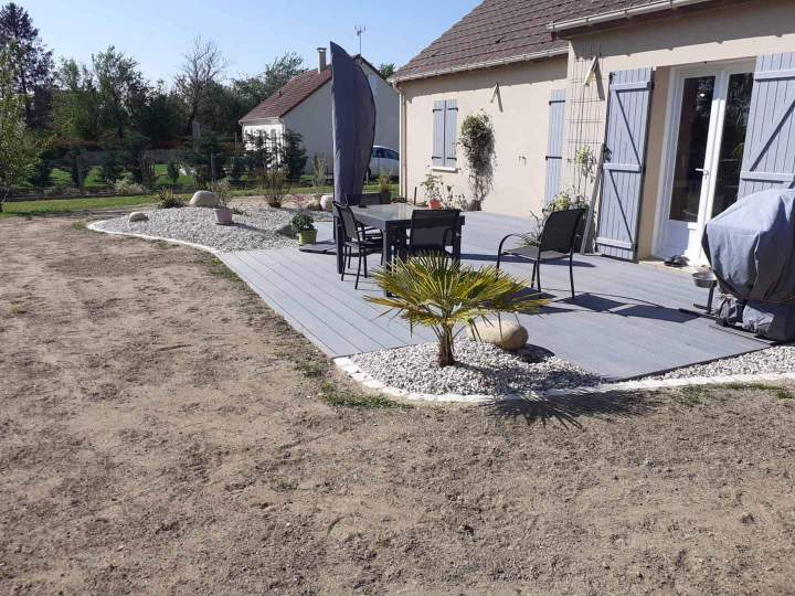Création de sol extérieur Châteauroux